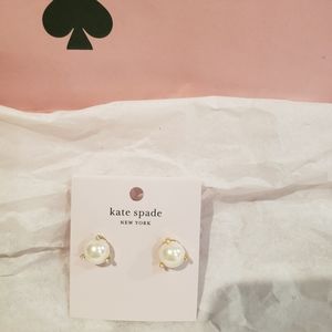 Kate Spade Pearl Stud Earrings